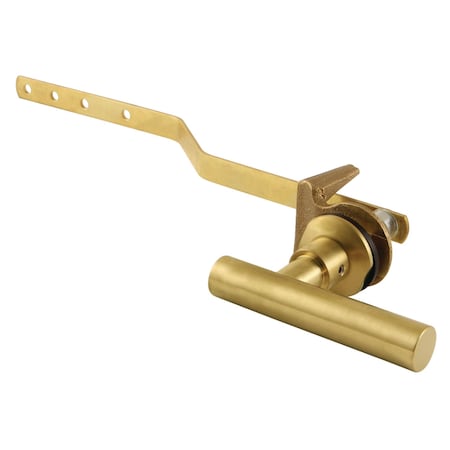 Kingston Brass Front Mount Toilet Tank Lever, Brushed Brass KTCML7